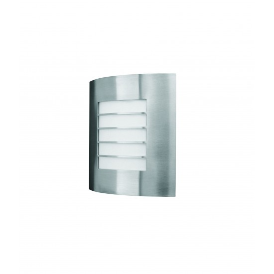 OSLO wall lantern inox 1x60W 230V