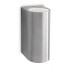 Nightingale wall lantern inox 2x35W 230V