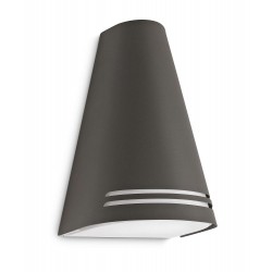 Virga wall lantern black 1x3W SELV