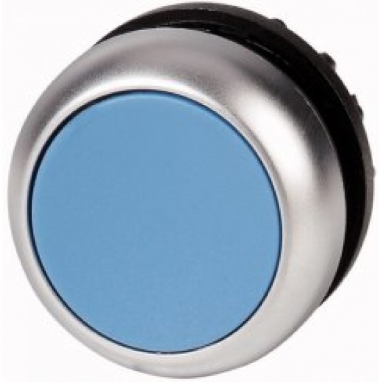 M22-D-B Napęd przycisku z samopowrotem,płaski,niebieski