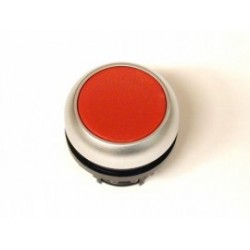 M22-D-R Napęd przycisku z samopowrotem,płaski,czerwony