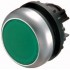 M22-DL-G Napęd przycisku podświetlany z samopowrotem płaski, zielony
