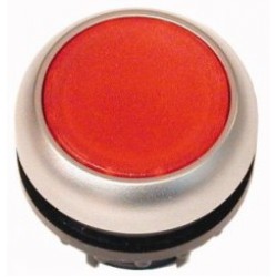 M22-DL-R Napęd przycisku podświetlany z samopowrotem płaski, czerwony