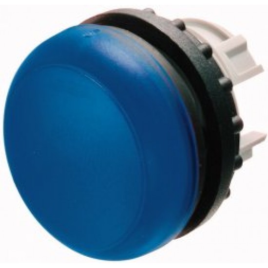 M22-L-B Główka lampki sygnalizacyjnej płaska, niebieska