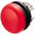 M22-L-R Główka lampki sygnalizacyjnej płaska, czerwona