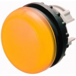 M22-L-Y Główka lampki sygnalizacyjnej płaska, żółta