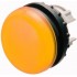 M22-L-Y Główka lampki sygnalizacyjnej płaska, żółta