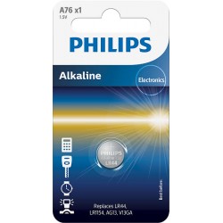 BATERIA ALKALICZNA A76 1,5V LR44 A76/01B PHILIPS