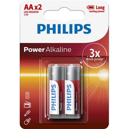Power Alkaline Bateria AA, Alkaliczna  LR6P2B/10   1 szt.