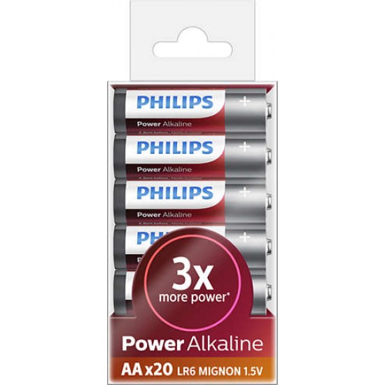 Power Alkaline Akumulator AA, Alkaliczna  LR6P20T/10    1 szt.