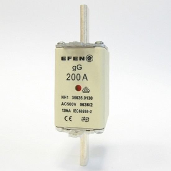 N Wkładka bezpiecznikowa Gr.1 200A AC 500V gG