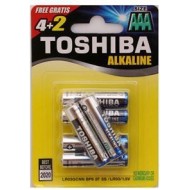 Baterie alkaliczne Toshiba (LR03GCNP BP6 2F)