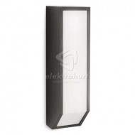 Feather wall lantern antracit 1x18W 230V