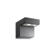 Riverside wall lantern antracit 1x6.5W