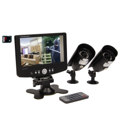 2-kanałowy, przewodowy system do monitoringu