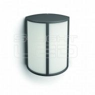 Stock wall lantern anthracite 1x6W 230V