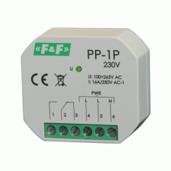 Przekaźnik elektromagnetyczny PP-1P 230V