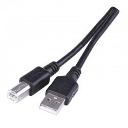 Przewód USB 2.0 wtyk A - wtyk B, 2m