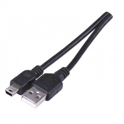 Przewód USB 2.0 wtyk A - wtyk mini B, 2m