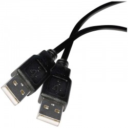 Przewód USB 2.0 wtyk A - wtyk A, 2m