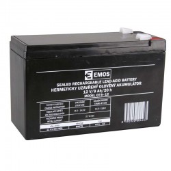 Akumulator AGM 12V 9Ah F6,3
