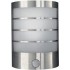 CALGARY wall lantern inox 1x12W 230V