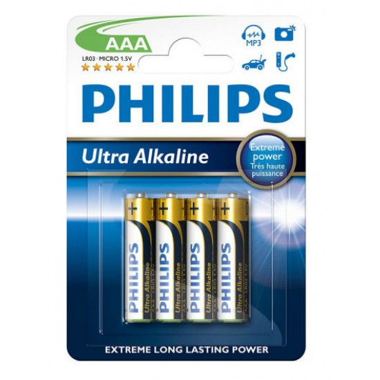 Bateria Power Alkaline RL03 (AAA)