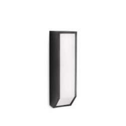 Feather wall lantern antracit 1x18W 230V