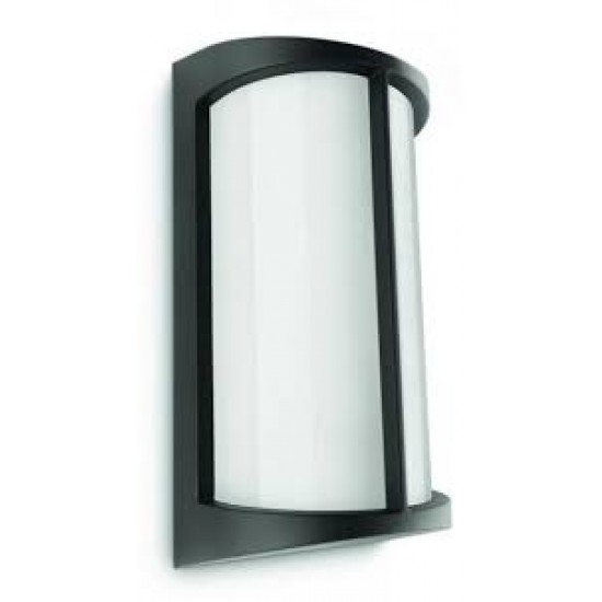 Pond wall lantern black 1x23W 230V