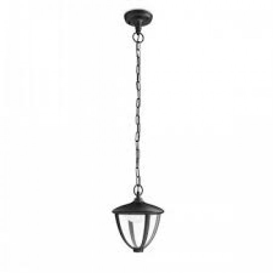 Robin lantern pendant black 1x4.5W 230V