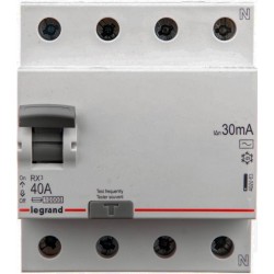 Wyłącznik różnicowo-prądowy 4P 40A 30mA AC